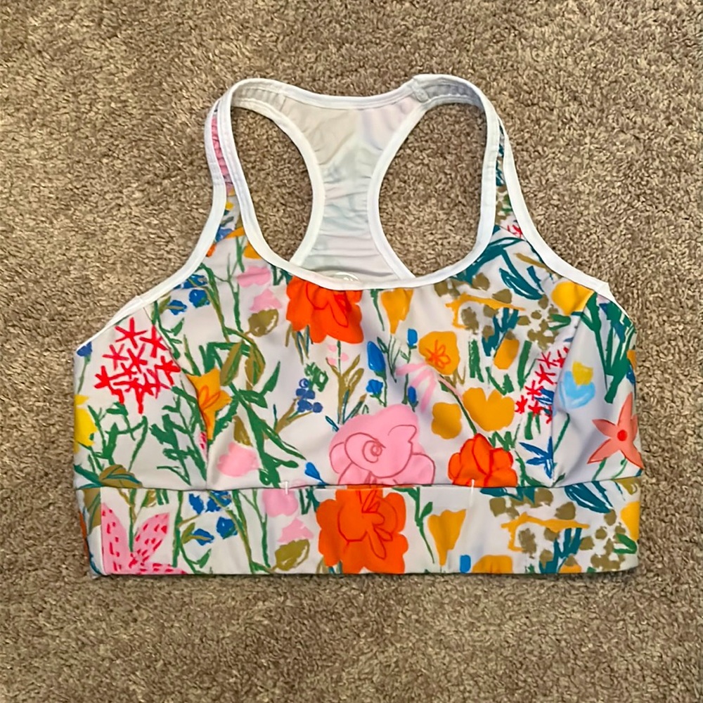 Ostroy sports bra - wildflower - medium